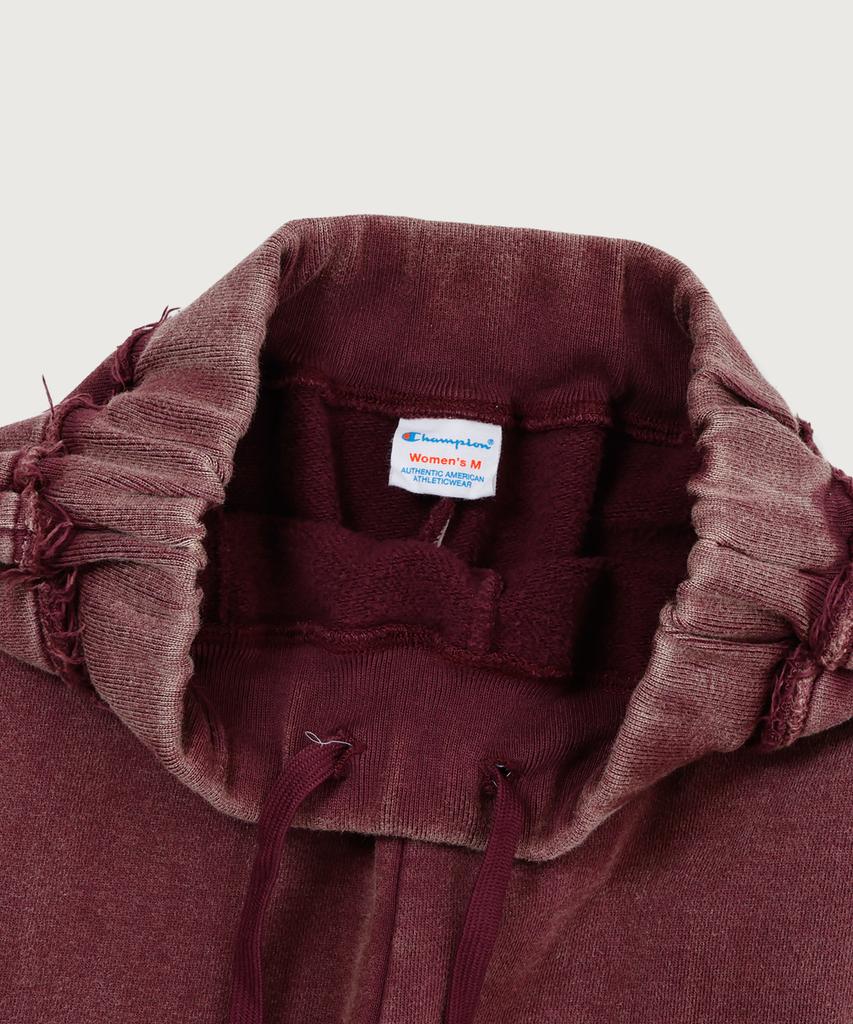 Champion Women'S Vintage Washed Brushed Sweatpants Wine