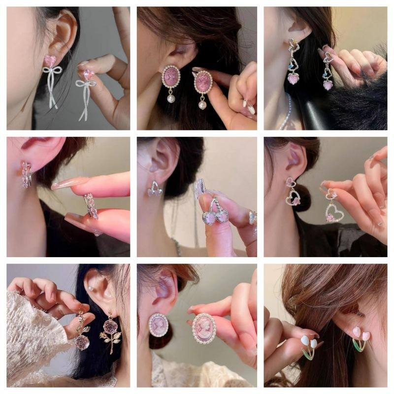 Street Stall Night Market Earrings Fashion Explosion Stud Earrings