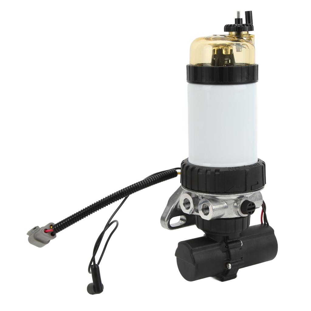 Electric Fuel Lift Pump with Filter 87802238 Replacement for New Holland SKID STEER LOADER LS180 LS190 LX865