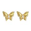 Colorful Handcrafted Butterfly Stud Earrings Are Stylish and Simple in Design, Lightweight and Cute for Everyday Wear