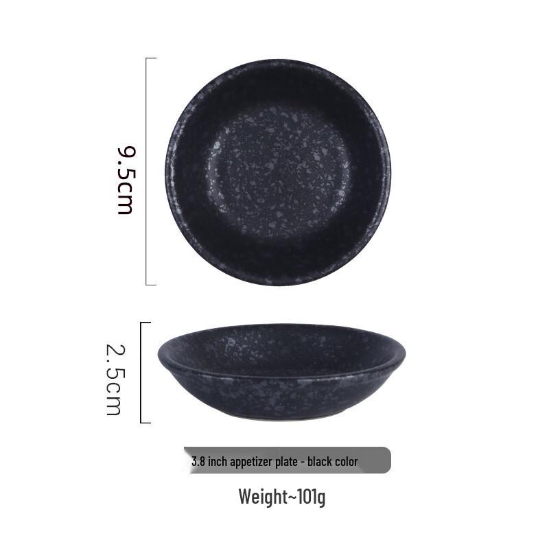 Changbaosen Handbemalte Keramik-Dipschalen (3er Set)