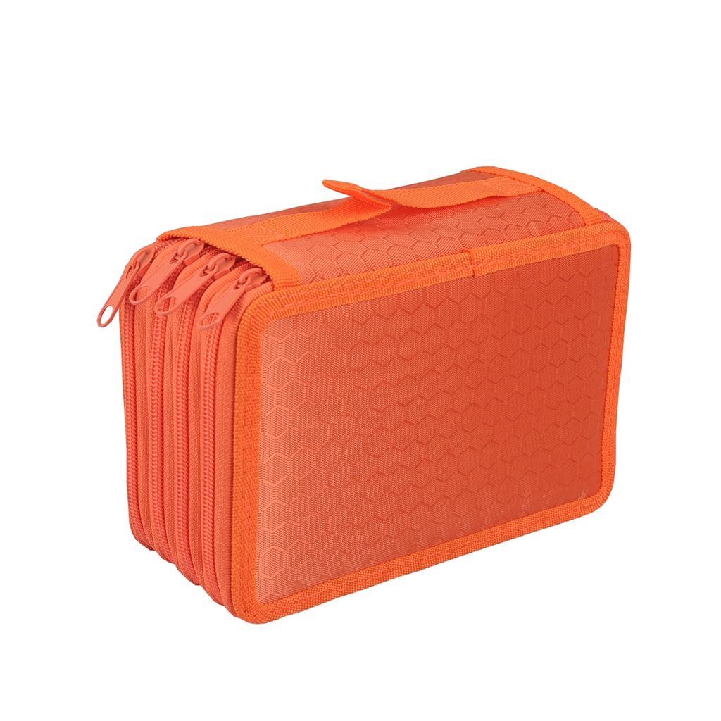 1 Piece 3-layer Handy Pencil Case, Stylish Large-capacity Student Pencil Case and Office Storage Bag, a Gift for a Friend