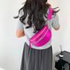 Ladies Messenger Bag 2025 New Korean Version Stone Pattern Personalized Internet Celebrity Ins Sports Breast Bag Casual Shoulder Bag Tide