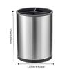 Large Capacity Kitchen Utensil Holder Stainless Steel Filterable Water Soap Liquid Storage Rack Removable Anti-rust