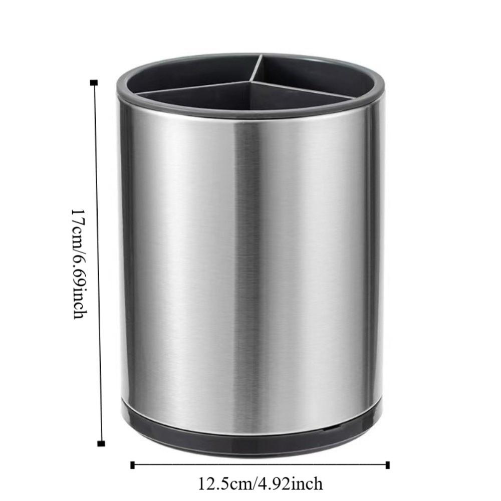 

Large Capacity Kitchen Utensil Holder Stainless Steel Filterable Water Soap Liquid Storage Rack Removable Anti-rust