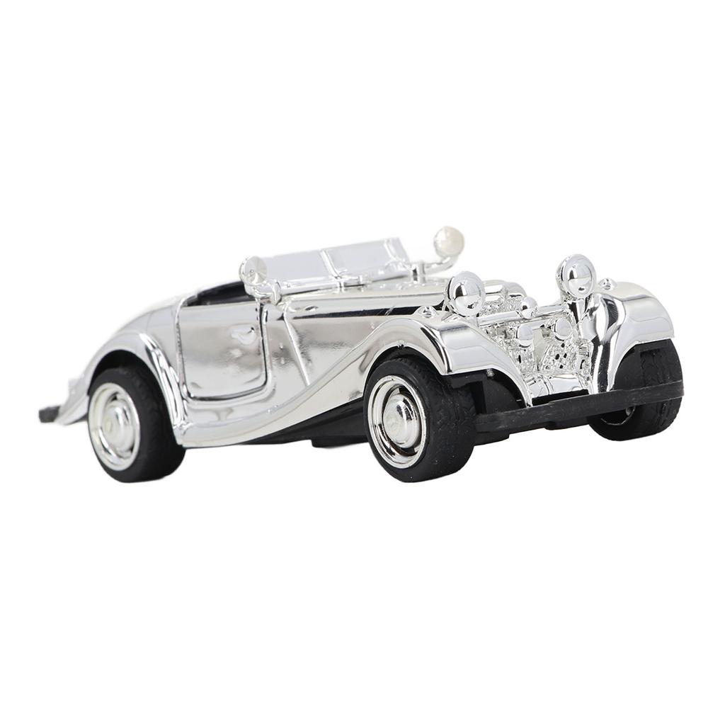 Vintage Car Model Ornament High Simulation Retro Alloy Car Model for Home Collection Decoration