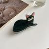 Adorable Cartoon Cat & Dog Acrylic Hair Claw Cute Animal Design Shark Clip for Girls, Perfect for Thanksgiving