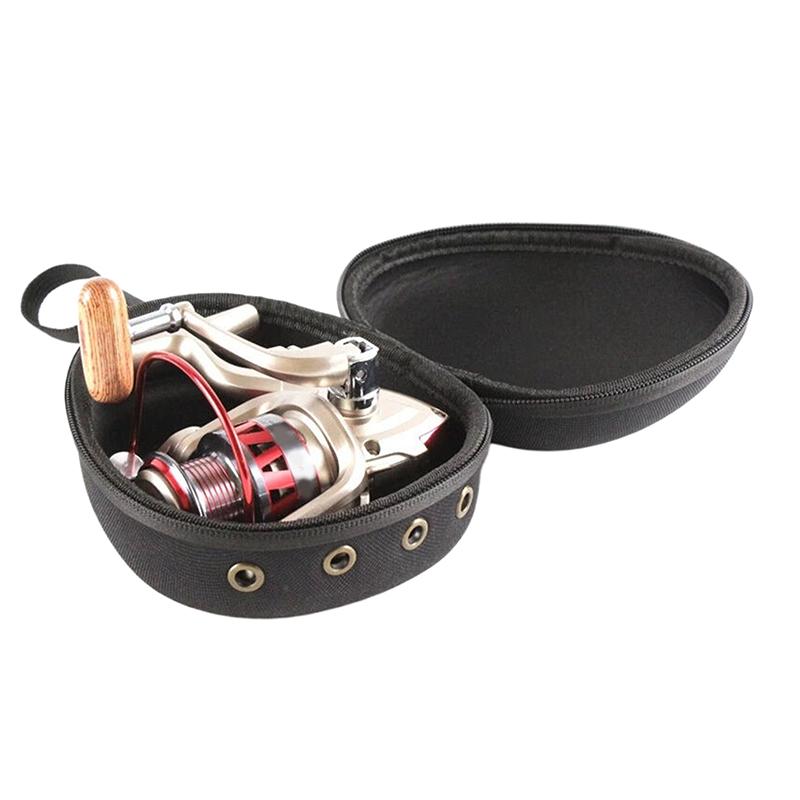 Geantă Portabilă în Formă de Picătură din EVA pentru Mulinete de Pescuit, Husă Protectoare, Acoperire pentru Mulinete Tambur/Spinning/Raft, Geantă Plic pentru Pescuit