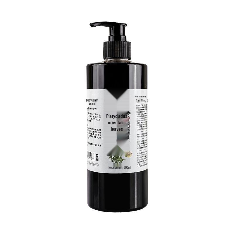 Handcrafted Platycladus Orientalis & He Shou Wu Herbal Shampoo - Anti-Dandruff, Anti-Itch, Oil Control, Plant-Based Formula 500ml