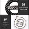 Styling Auto ABS Adesivo Centrale Volante Auto Per Volvo V60 V40 XC90 S60 XC60 V70 S90 XC40 S80 V90 EX90 Emblema Accessori