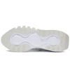 Li Ning Fangyuan Evo Retro Height Increasing Shock Absorbing Wear Resistant Non Slip Low Top Sports Casual Shoes Women Sneaker White Blue AGCR228-9