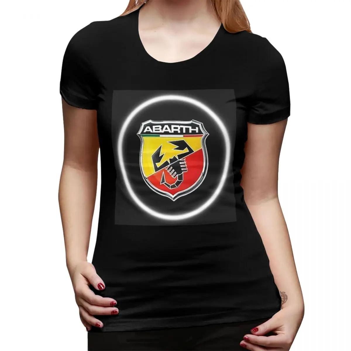 

Abarth C Cool TShirt for Women Round Neck Streetwear T Shirts Womens Tees Short Summer Clothes Tops 4XL