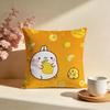 Popular MMolangable Cushion Cover Stylish Washable Pillow Cover Ideal for Couch Bedroom Car Decoration