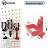 Plastic Pegboard Hooks with Square Hole - Wall-Mounted Tool Rack and Storage Shelf for Hardware Display