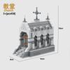 Building Blocks City Church MOC Architecture Series Small Particle Puzzle Building Model Toy