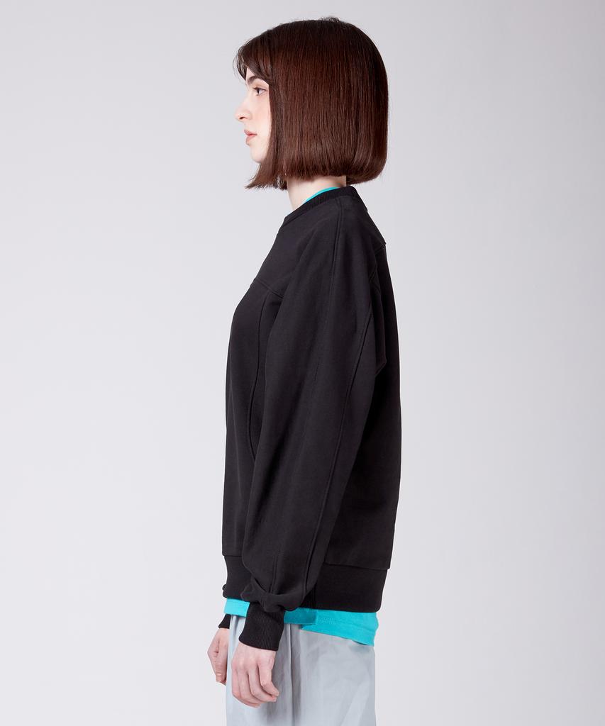 SSQR Unisex Embroidered Sweatshirt Kiz_01_Black_Medium