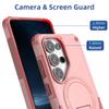 Magnetic Phone Case For Samsung S26 Ultra S25 Plus S24 A16 A16 A57 A37 Lens Protection invisable Bracket Wireless Charging Cover