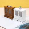 1Pcs Mini Dollhouse Display Cupboard Doll House Cabinet Furniture Decoration