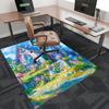 1pc Anime Cartoon Design Office Chair Mat - Festival Gift for Home Decor, Suitable for All Seasons.A073