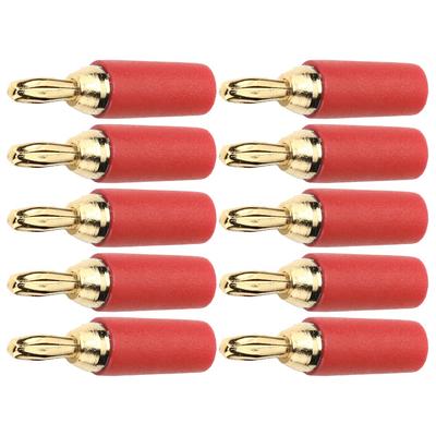 10 PCS 2.5mm Banana Plug Assortment Copper Gold Plated Speaker Plug Connector Audio System