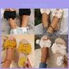 Indoor Summer Casual Linen Flip Flops With Bow For Adults Home Use