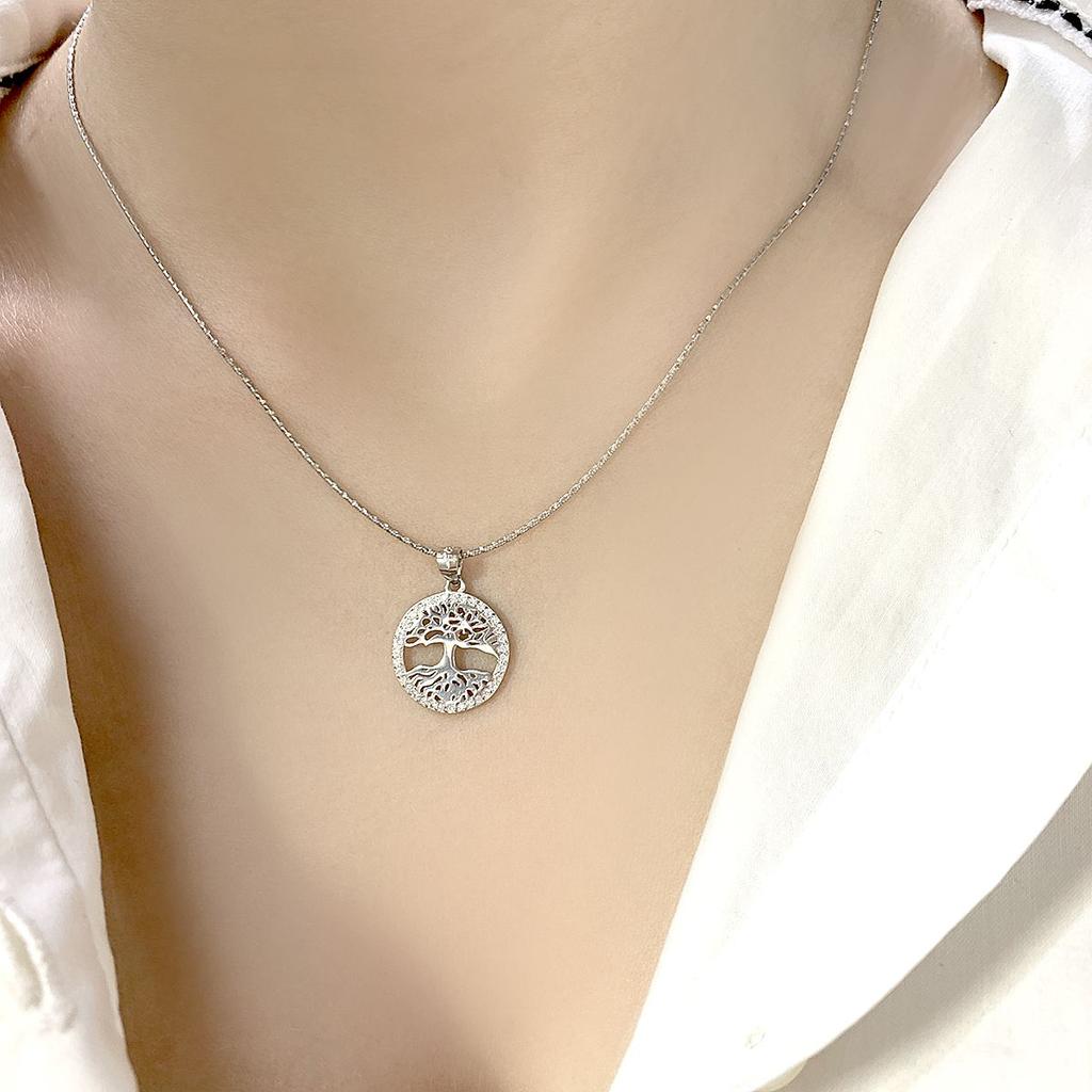 Silver Pendant with Cubic Zirkonia (2080848)