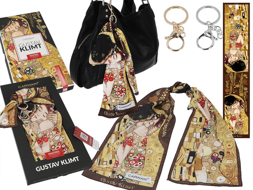 Przywieszka Do Torebki Brelok Gustav Klimt Pocałunek Carmani Prezent