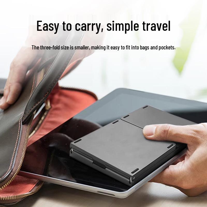 Ultra-thin Bluetooth Folding Keyboard for Business and Tablets