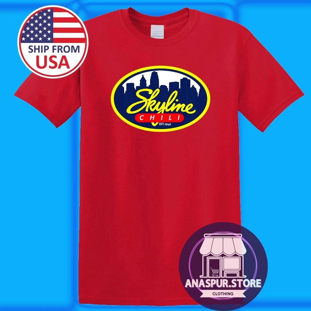 

Skyline Chili Любимая еда Мужская Красная Размер S-5XL 4XL