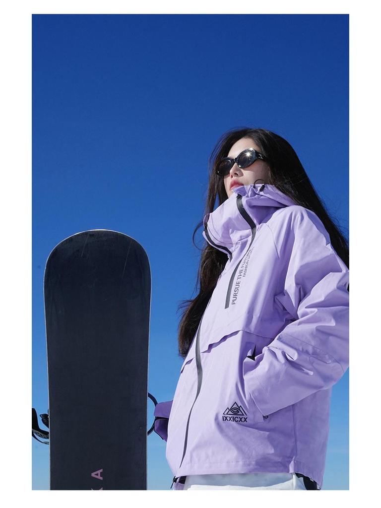 Unisex Skianzug Set - Kleine Größen, Winter Samt Verdickt, -40℃ Kälteschutz, Bergsteiger Baumwolljacke