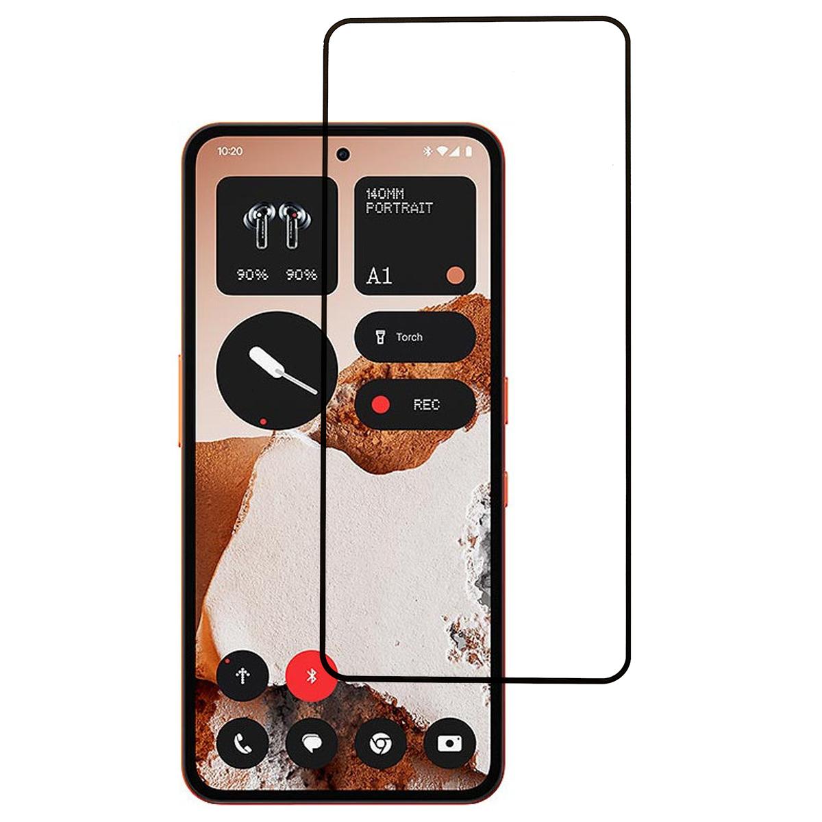 

For Nothing CMF Phone 2 Pro Screen Protector Silk Printing Full Glue Tempered Glass Screen Film As Shown A