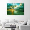 Canvas Print Sunset Over the Sea