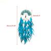 Tree Dreamcatcher Bohemian Owl Feathers Wall Hangings Wind Chimes for Bedroom Home
