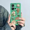 For Vivo Y36 4G Russia Phone Case Cute Astronaut Back Cover Vivo Y 36 Funda Soft Liquid Silicone Camera Protection Bumper Coque