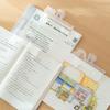Portable Transparent Fixed Book Clips Reading Aid Cute Cat Reading Aid Book Clips Durable Anti-slip Plastic Book Clip Office