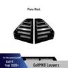 Volkswagen Golf Standard Edition Full Body Kit: Front Lip, Louvers, Side Skirt, Rear Lip, Rear Spoiler.