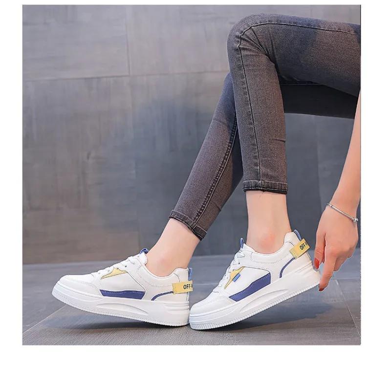 Neue Mode Damen Tennis Sport Laufschuhe für Damen Rosa Flach Niedlich Frühling Herbst Ohne Absatz Canvas Freizeit-Sneakers