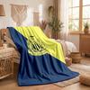 Newcastle United Football Print Flannel Blanket Soft Warm Sofa Bed Throw Blanket For Home Office Bedroom