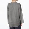 Women's Casual Loose Fashion Long Sleeve Cotton Linen Color Retro V-neck Pullover Shirt