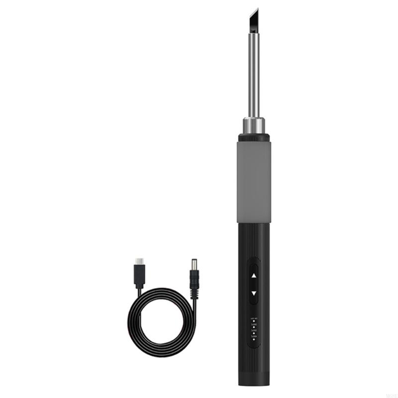 Industrial 72W Electric Soldering Iron Tool with Precisions Three Temperature Control LED Indicators and Metal Housing M68E