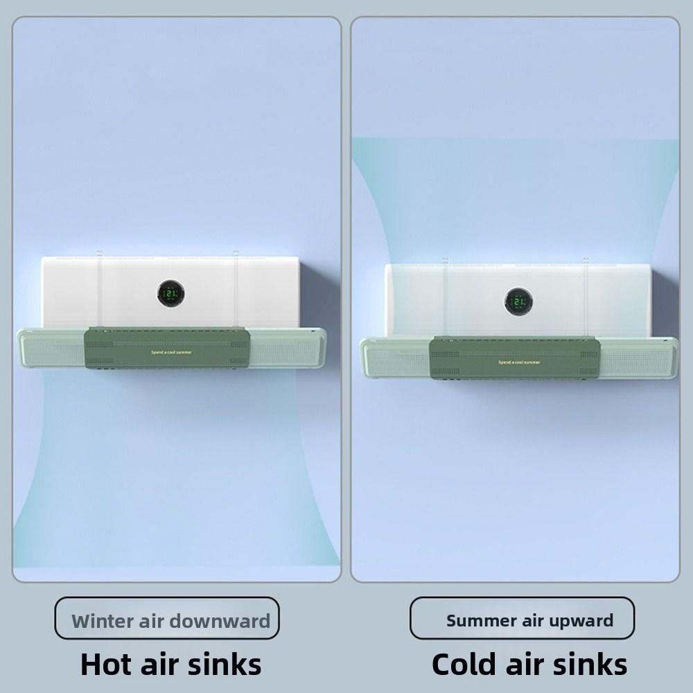 Expandable Air Conditioner Windshield Anti Direct Blowing Wind Direction Baffle Room