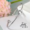 S925 Sterling Silver Bracelet  Korean Simple Bracelet Sterling Silver Jewelry
