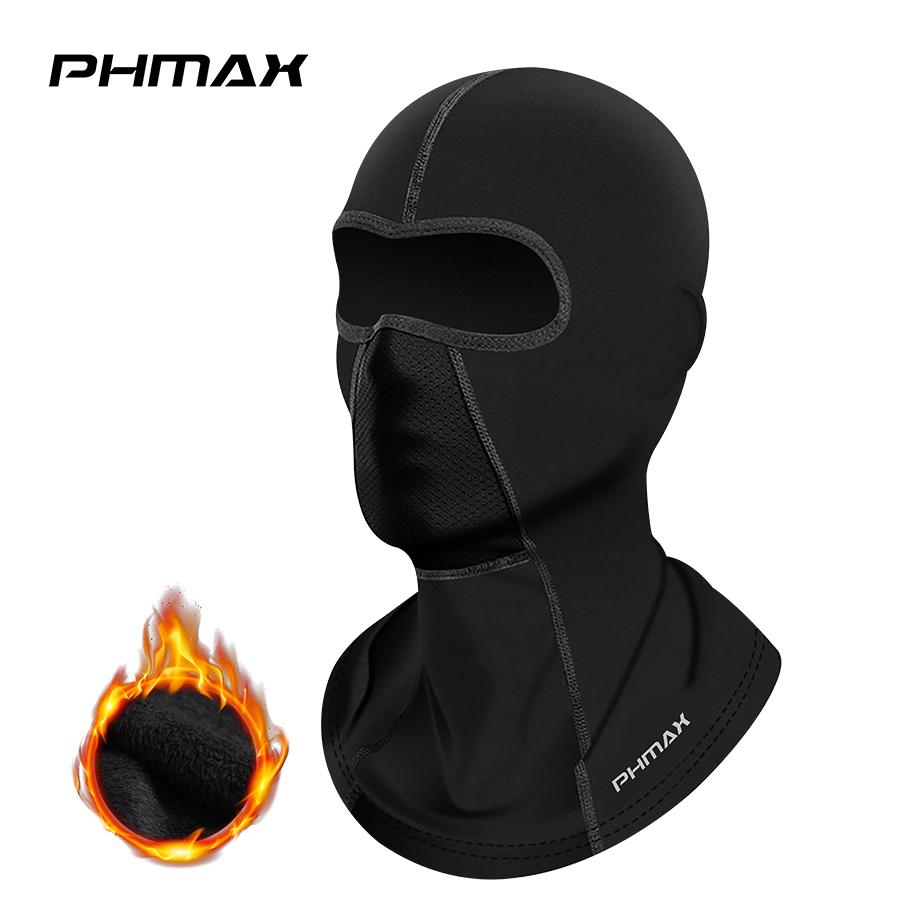 PHMAX Balaclava Winter Warm Cycling Mask Windproof Breathable Full Face Bicycle Mask Road Bike Motorcycle Scarf Ski Headwear