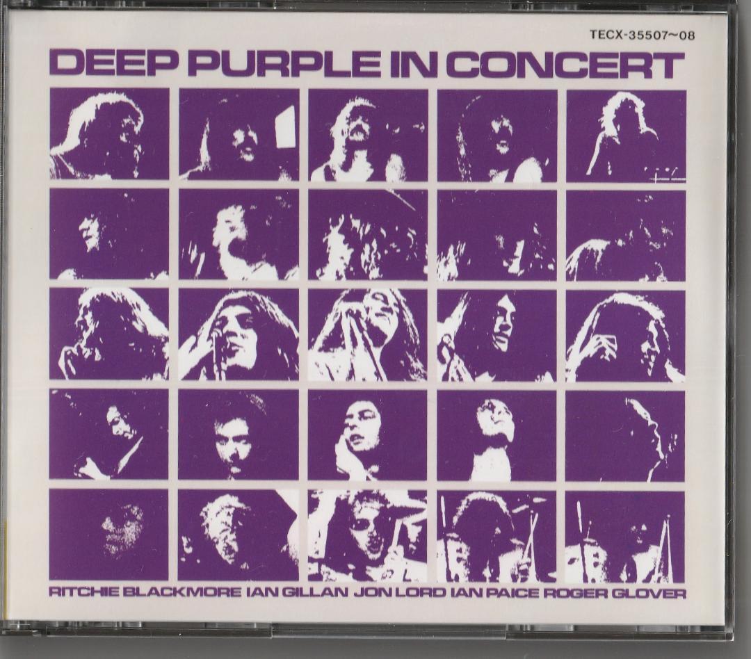 

[USED] Beautiful masterpiece with obi deep purple / in concert