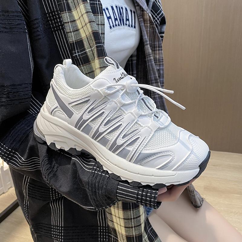Dad shoes women's new summer mesh shoes breathable shoes children's design sense niche heightening casual sports shoes