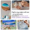 Pastel Acrylic Paint Set - 6 Beautiful Colors, 50 Ml Each - Perfect For Artists And Crafters - Multicolor