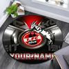 Tapis Rond Personnalisé avec Nom, Motif FC Cologne, Tapis pour Salon, Chambre à Coucher, Salle de Jeux, Tapis de Sol Antidérapant, Cadeaux de Fête et Cadeaux d'Anniversaire.
