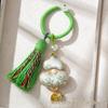 Handmade Brocade Gourd Pendant Keychain/Bag Charm