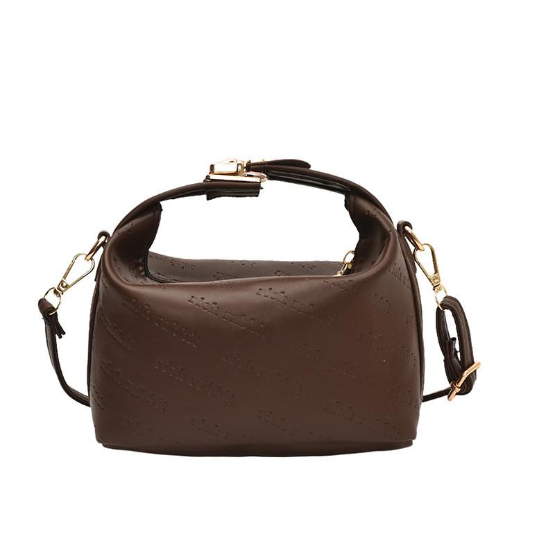 Shape Solid Pillow Color Singleshoulder Crossbody Bag Handbag Fashion Women