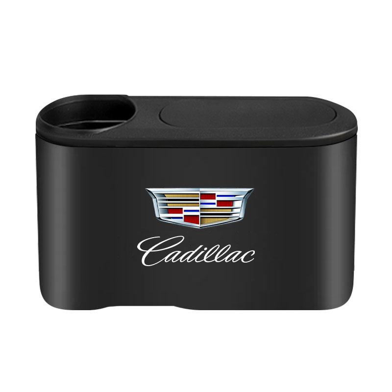 Auto-Mülleimer Hängender Mülleimer mit Getränkehalter Organizer-Box Für Cadillac CTS STS DTS SRX XLR ATX Escalade Seville Tiburon
